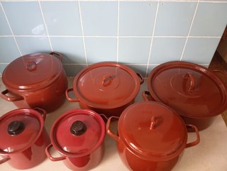 Set di 6 pentole da cucina