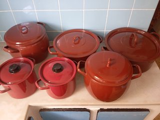 Set di 6 pentole da cucina