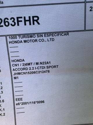 Honda Accord 2007