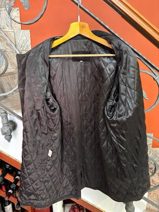 Giacca donna in vera pelle scamosciata vintage
