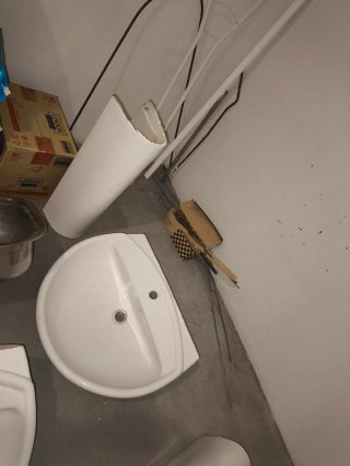Lavabo simple.