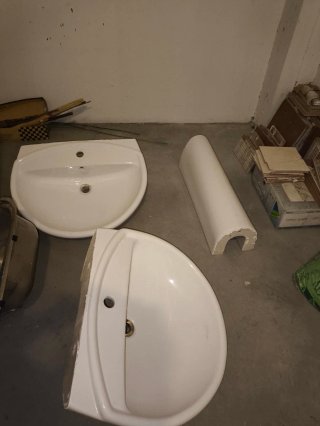 Lavabo simple.