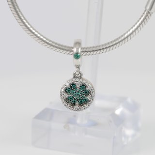 Pulsera Pandora Plata 925 Cadena Serpiente Trébol