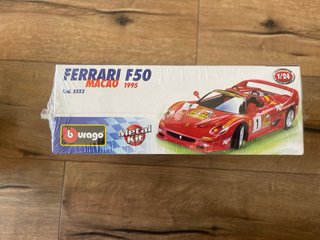Maqueta Ferrari F50 Macao 1995 Bburago 1/24