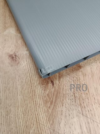 Adventa - Armadio a 1 Porta in Resina, Scaffale Regolabile (Interno/Esterno), Grigio/Nero, 34 x 39,5 x 85 cm