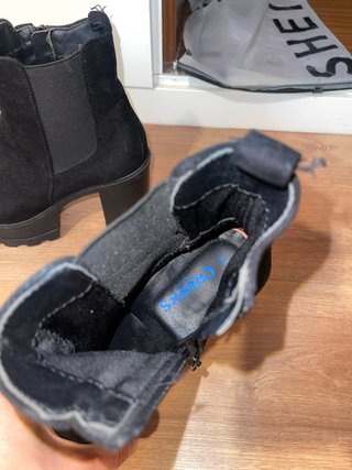 Botas de plataforma con tacón