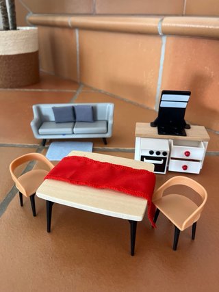 Muebles Casa Muñecas Moderna
