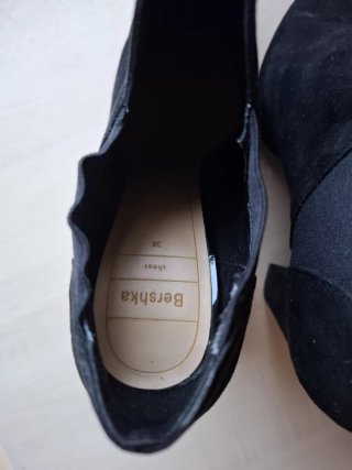 Botines negros tacón