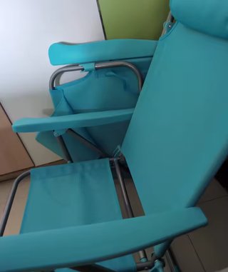 Pack 2 Sillas Playa Plegables Azul