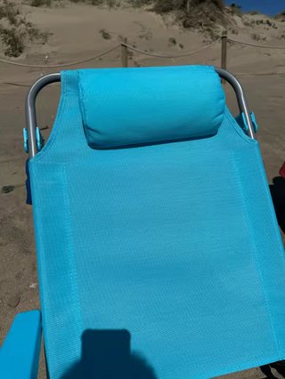 Pack 2 Sillas Playa Plegables Azul