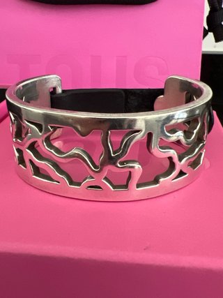Pulsera Tous Plata con Caja y Bolsa
