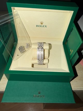 Rolex Datejust Moissanita