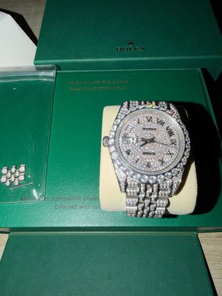 Rolex Datejust Moissanita