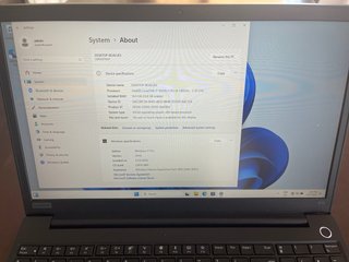 Lenovo Thinkpad E15 16 GB