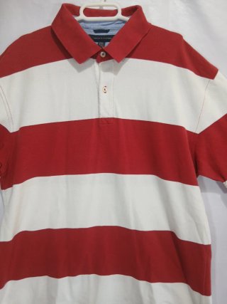 Polo Tommy Hilfiger Rayas Talla XL