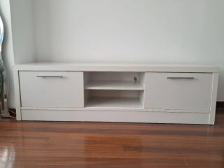 Mueble TV blanco