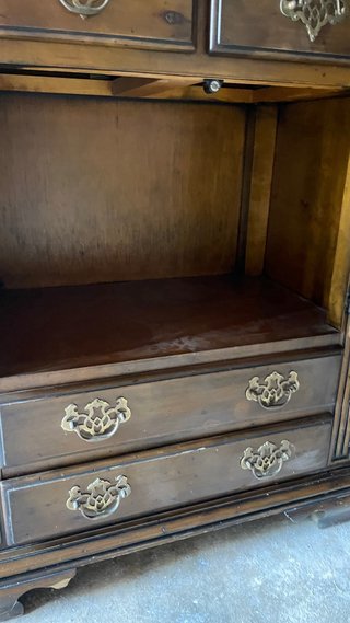 Mueble bar aparador madera antiguo