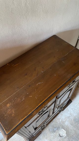 Mueble bar aparador madera antiguo