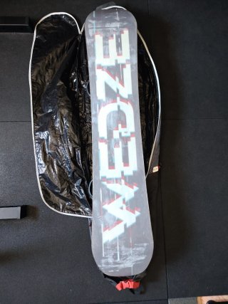Tabla Snowboard con Fijaciones y Funda