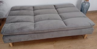 Sofá ·Cama Confort, ·Gris Oscuro. Cómodo. ¡Oferta!