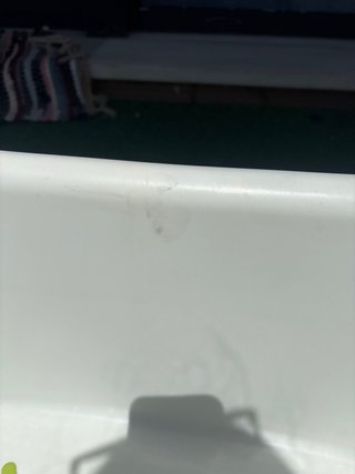 Bañera de plástico para bebé