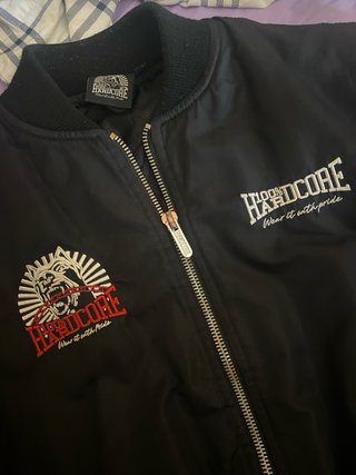 Chaqueta Bomber 100% Hardcore