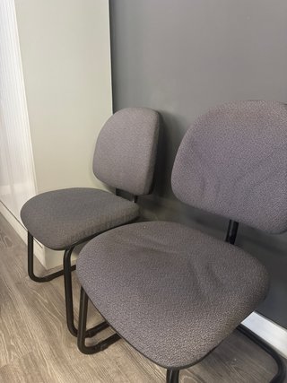 Sillas de oficina/sala de espera (4 unidades)
