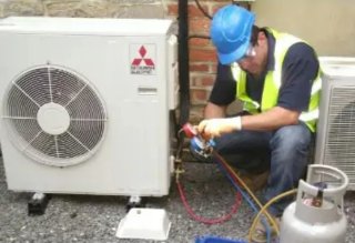 Instalación de aire acondicionado