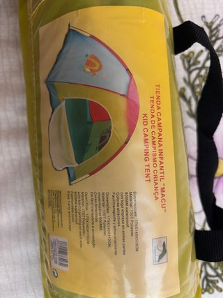 Tienda campaña infantil