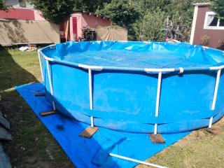 Piscina de PVC accesorios ,esqueleto