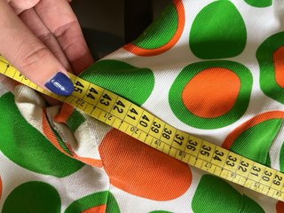 Traje Flamenca Lunares Verde Naranja