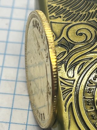 Moneda de oro puro de Napoleón  1809