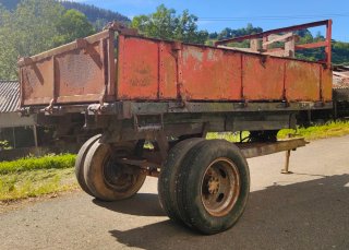 Remolque de Tractor Volquete Hidráulico