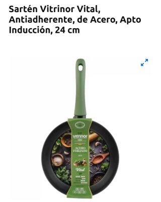 Sartén Vitrinor Vital Inducción 24cm