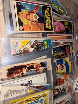 Lote 250 folletos cine clásico español vintage