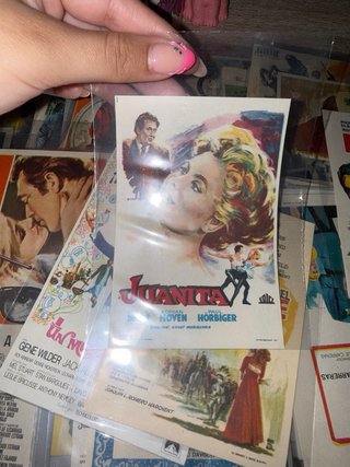 Lote 250 folletos cine clásico español vintage