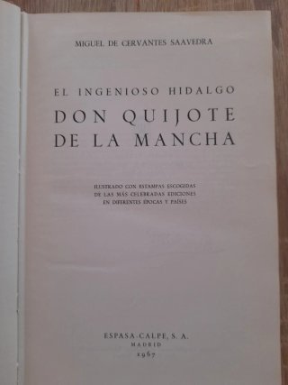 DON QUIJOTE DE LA MANCHA