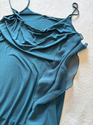 Abito Intimissimi viscosa verde taglia M