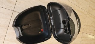 Baúl Moto Shad SH33 Negro/Gris