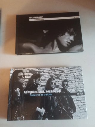 6 CDs + Libros Bunbury El País