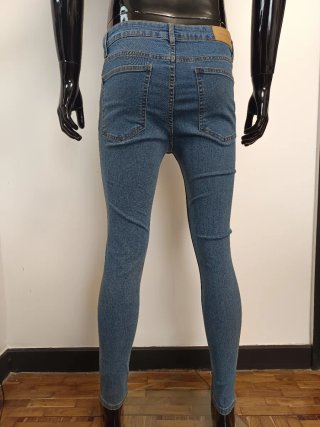 Pantalón Vaquero Skinny Lefties Azul Nuevo