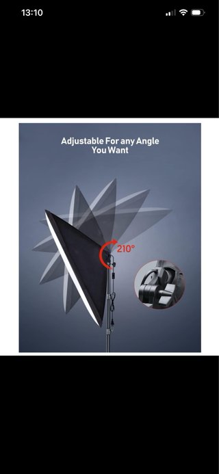 Kit Iluminación Fotografía Ajustable