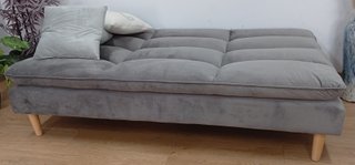 Sofá ·Cama Confort, ·Gris Oscuro. Cómodo. ¡Oferta!