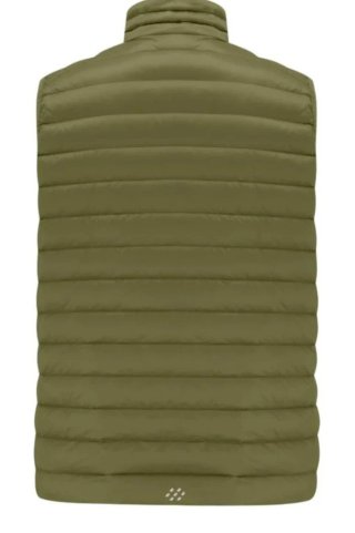 Chaleco acolchado relleno de plumón plegable