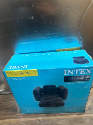 INTEX 66551NP - Sillón cama hinchable 2 en 1