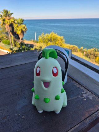 Soporte Auriculares Pokemon chikorita