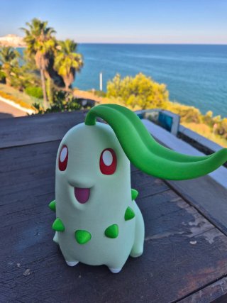 Soporte Auriculares Pokemon chikorita