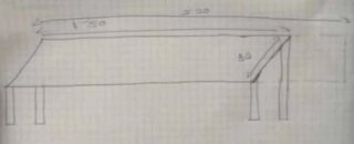 Mesa extensible alta y baja y 4 sillas.