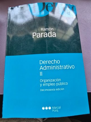 Derecho administrativo I y II