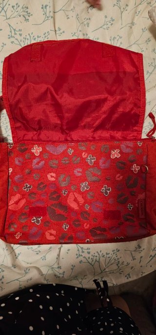 Bolso rojo con elefante Happy Hippo